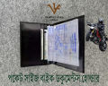 Trendsetter -Upscale Living -pure leather pocktable bike document holder- Inventive Choice Qualityful - Easy To care and Longive. 