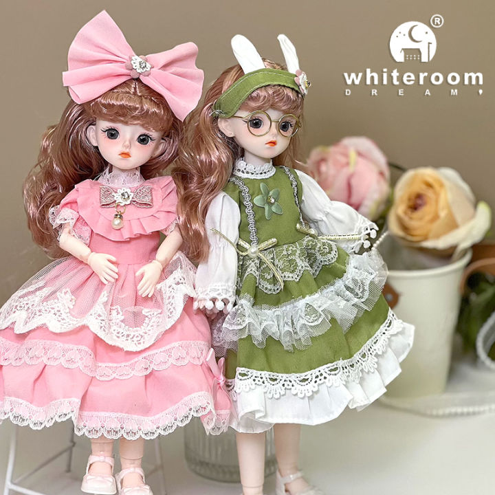 1/6%20Bjd%20Doll%20Starry%20Blue%20Eyes%2030CM%2023%20Movable%20Jointed%20Dolls%20Fashion%20Dress%20DIY%20Toy%20Dolls%20with%20Shoes%20for%20Children%20Birthday%20Gifts%20Luhuai%20CVC%20-%20Image%202