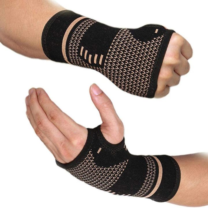 1%20Pair%20Elastic%20Bandage%20Wrist%20Guard%20Support%20Arthritis%20Sprain%20Band%20Carpal%20Protector%20Hand%20Brace%20Accessories%20Sports%20Safety%20Wristband%20-%20Image%206