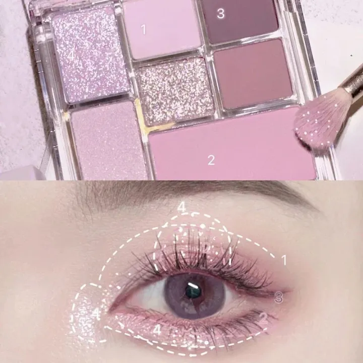 7%20Colors%20Matte%20Eye%20Shadow%20Palette%20Shimmer%20Glitter%20Portable%20Eyeshadow%20Waterproof%20Long-lasting%20Korean%20Charming%20Eye%20Makeup%20Cosmetic%20Abandon%20Abandon%20-%20Image%206
