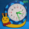 Elementary School Students Mathematics Recognition Time Teaching Model Clock Children Learning Recognition Clock Toy Hour Hand Clock Teaching Aids.
