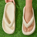 YRZL Thick Sole Slippers Men EVA Flip Flops Summer Shoes 2024 Couple Slippers Big Size 47 Outdoor Beach Sandals for Men. 