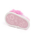 GC Baby Plush Slippers Soft Anti-slip Sandals Fashion Tie-dyed Printing Bedroom Shoes Toddler Shoes For Girls.