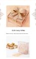 2 Colors Makeup Loose Powder Transparent Finishing Powder Waterproof Cosmetic Puff For Face Finish Setting With Puff.