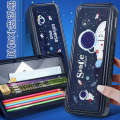 Password lock stationery box, elementary school high-tech new children's creative pencil case, boys storage box. 