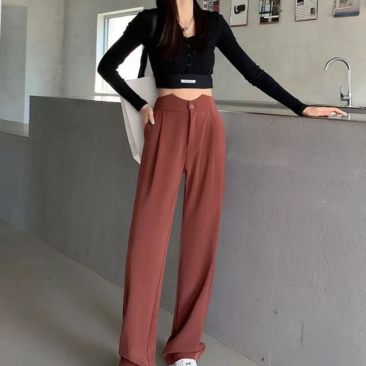 HappyLisa%20Spring%20Autumn%20Ladies%20Women%20Long%20Suit%20Pants%20Wide%20Leg%20High%20Waist%20Floor-Length%20Loose%20Pant%20Female%20Casual%20Chic%20Trousers%20P06%20-%20Image%205