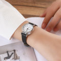Simple Women Small Round Dial Arabic Numbers Analog Quartz Wrist Watch Gift.