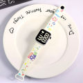 Three Cute White - Children's Classic Digital Square Watch. 