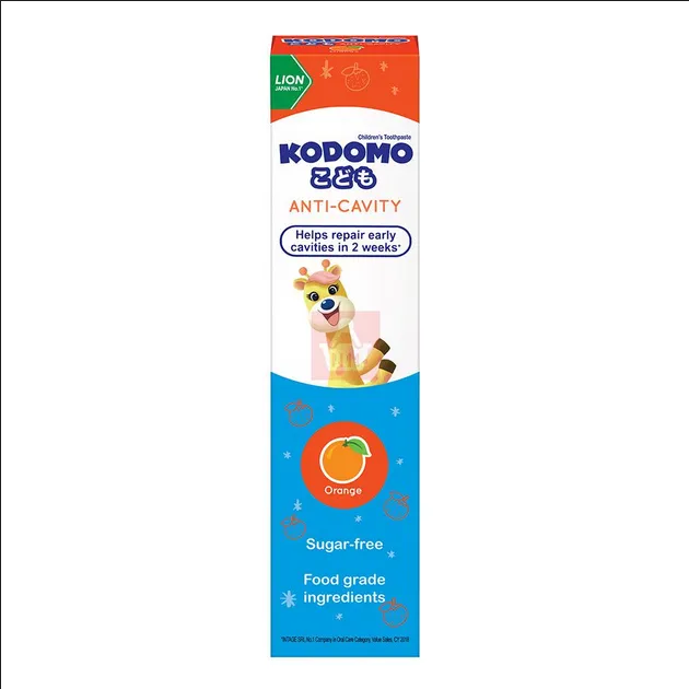 kodomo%20Baby%20Orange%20Cream%20Toothpaste%2065ml%20-%20Image%203