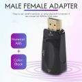 1080P Male to VGA Female Adapter Video Converter with Audio Output N3 white. 
