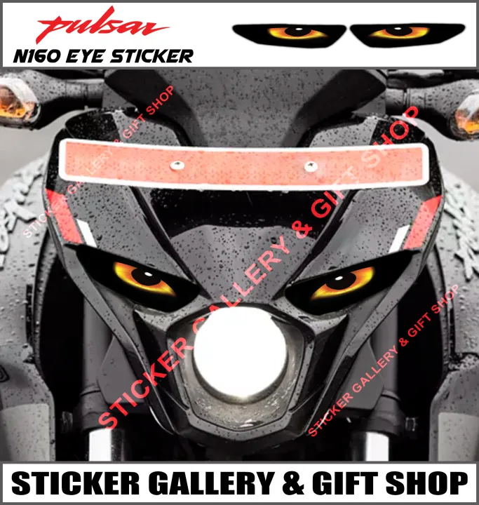 Pulsar%20n160%20Headlight%20eye%20sticker%20%20>%20Bike%20Sticker%20>%20Usable%20For%20all%20Bike%20%20(%20Waterproof%20&%20Premium%20quality)/%20Sticker%20Gallery%20&%20Gift%20Shop%20-%20Image%202