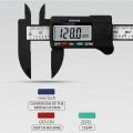 0-150mm LCD Digital Calipers Electronic Digital Vernier LCD Screen Caliper Millimeter Conversion Micrometer Measuring  Ruler-0-150mm. 