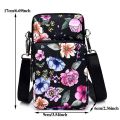 Forearm Bag Coin Purse Mobile Phone Bag Oxford Leisure Crossbody Bag Movement Dancing Mini Shoulder Bag Female Lady Girl.