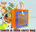 Lunch Bag Tiffin Bag Hotpot bag for Men Women Big chamber Bag hand bag tiffin carrier bag Tiffin Box Bag Kaporer bag Handicrafts Bag. 