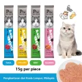 Liebao Wet Cat Stick Treats Snacks 15G, CAT FOOD STRIP STICK TREATS -5pc. 