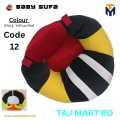Baby Support Seat, Cute Baby Sofa Chair for Sitting Up, Comfy Plush Infant Seats with Stuffing Inside for 4-11 Months Baby.
