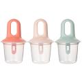 DIY Ice Cream Ice Pops Mold Portable Food Grade Popsicle Mould Maker Baby DIY Food Supplement Tools Fruit Shake Accessories. 