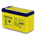 12V 7.5Ah High Power Rechargeable sealed lead acid battery UPS Battery.