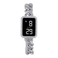 2022 Luxury LED Watch Women Rose Gold Metal Chain Strap Ladies Wristwatch Girls Digital Electronic Clock Relogio Feminino Reloj.