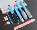 Foot File Pedicure Kit Callus Remover Stainless Steel Pedicure Rasp Tools Feet Exfoliating Scrubber 8-Pcs/Set.