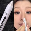 Vnce Lncei White Highlighter Eyeshadow Pen Matte Eyes Corner Brightening Pearl High-gloss Eyeliner Waterproof Glitter Lying Silkworm Stick.