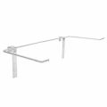 Beekeeper Stainless Steel Beekeeping Frame Holder Bee Hive Perch Side Mount Tool.