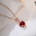 Fox Eye luxury Clavicle Chain Design Lucky Neckless for Stylish Girls or Women.