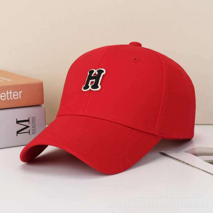 Internet%20celebrity%20lettersinsMen's%20Korean-Style%20Peaked%20CapHBaseball%20Cap%20Women's%20Fashion%20Casual%20Korean%20Style%20Fashion%20Sun%20Hat%20-%20Image%209