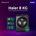 Haier 8 KG Front Loading Washing Machine (HW80-BP12929S6) Free Installation. 