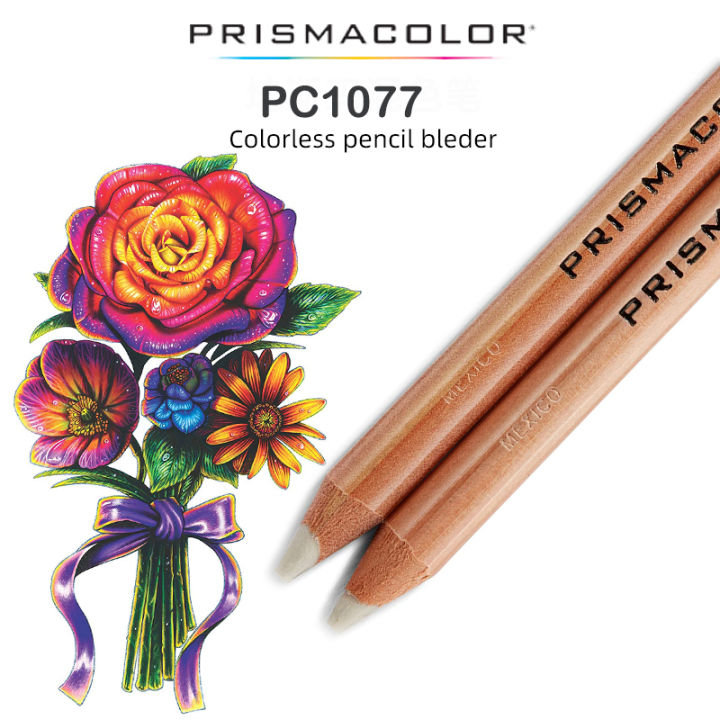 CUANFEN%202pcs%20Prismacolor%20Premier%20Colorless%20Blender%20Pencil%20PC1077%20Perfect%20For%20Blending%20And%20Softening%20Edges%20Of%20Colored%20Pencil%20Artwork%20-%20Image%202