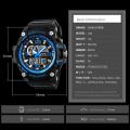 SKMEI Sports Fashion Digital Dual Display Countdown Chrono Alarm Waterproof Watch For Men 1283. 