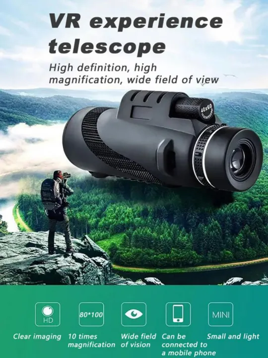 80X100%20Powerful%20Monocular%20High%20Definition%20Zoom%20Night%20Vision%20Telescope%20Binoculars%20with%20SmartPhone%20Holder%20for%20Hunting%20Camping%20Tool%20-%20Image%203
