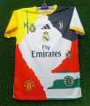 Cristiano Ronaldo all club Jersey half sleeve Thai Delivery Optic  premium. 