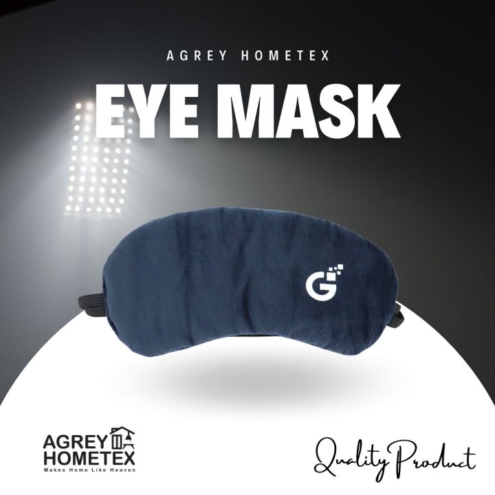 Eye Mask / Sleeping Mask, Navy Blue