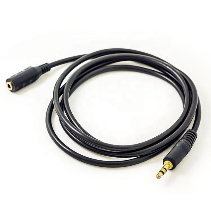 3.5mm AUX Audio Extension Cable 3.5 Jack Male To Female Earphone Extender Cable Car Aux Code For Headphone Louder 1.5 Meter