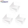 Stackable Shoe Box Stackable Shoe Storage Box Set of 3 Transparent Ventilated Large Capacity Organizer for High Heels Sneakers Buyers' Choice. 