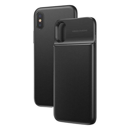 1+1 Wireless Charge Backpack Power Bank 5000mAh - Black