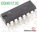 2Pcs CD4017 16 Pin CMOS Decade Counter IC CD 4017 Dual In PackageIC. 