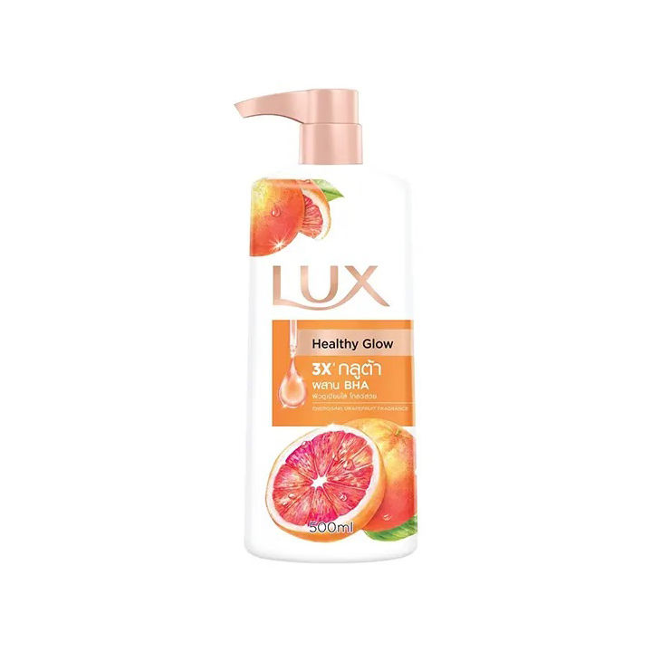 International Thailand Product Lux Healthy Glow Body wash For used male /female 500 Ml