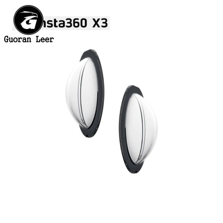【Lejia】Lens Guard Panoramic Lens Protector Accessories Cover Compatible For Insta 360 X3 Accessories Case