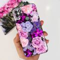 For Motorola Moto G9 Power Case Moto G9Power Silicone Cover Fashion Flower Painted Soft Case For MotoG9 Power XT2091-3 TPU Funda.