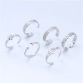 Cross border Summer beach Jewelry foot ring copper plated 18K gold opening fine jewelry toe rings for women. 