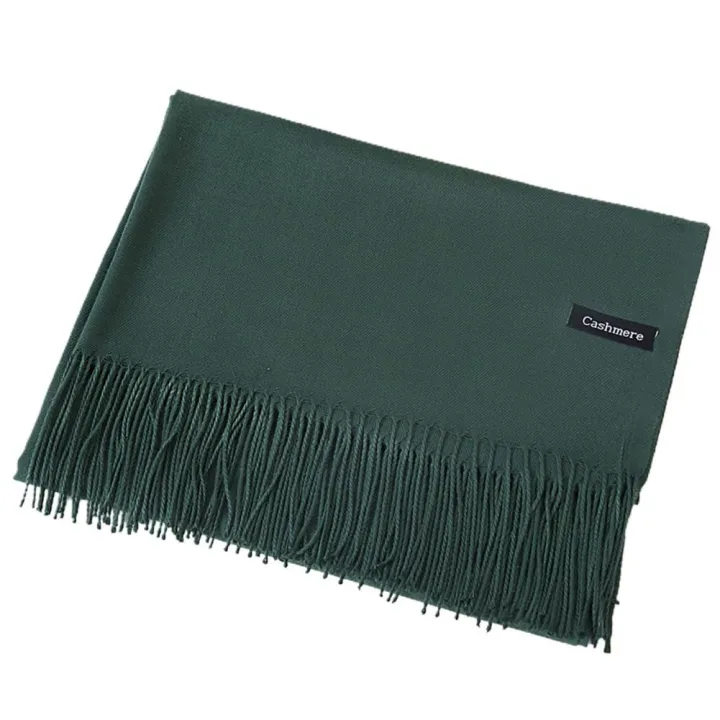 Winter%20Women's%20Solid%20Color%20Knittng%20Scarf%20Long%20Thicken%20Warm%20Soft%20Windproof%20Scarves%20for%20Girls%20Large%20Cashmere%20Shawls%20for%20Outdoor%20-%20Image%205