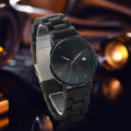 Cross border waterproof quartz wood watch in stock, commercial luminous large dial, wooden watch wholesale, one piece for shipping.