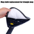 10Pcs/Set 360 Degree Triangular Mop Rotary Telescopic Floor Glass Ceiling Wall Cleaning Cloth Multipurpose Household Cleaning Accessories. 