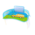 Portable Baby Car Mounted Child Safety Seat Dining Plate Multi-Function Drawing Table Waterproof Cart Cartoon Tray Easy to Use. 