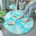Round Rug Modern Gradient Mat (Diameter 80cm). 