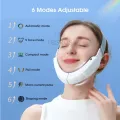 HEGRUS Face Lifting Device V Shape Massager EMS Face Slimming Massager Micro Current Face Shaper Face Fat Burner Slimming Cheek Belt Anti-Wrinkle Bandage Anti Aging Beauty Tools. 