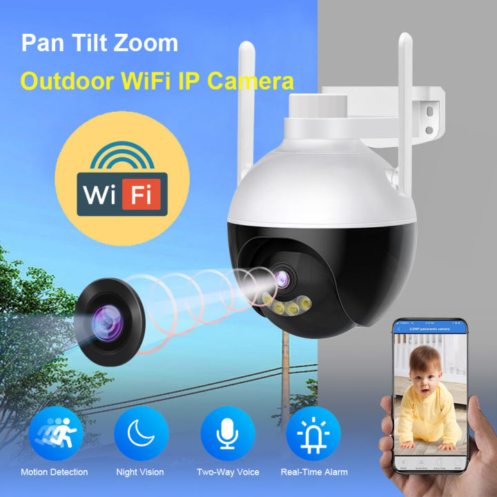 V380 New Model WiFi IP Camera MP Color Night vision 360 degree