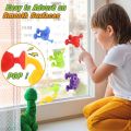 Baby Suction Cup Toys Construction Set for Children Silicone Building Blocks Kids Animal Puzzle Sticker Bathtub Sucker Bath Toys KankongAgu. 